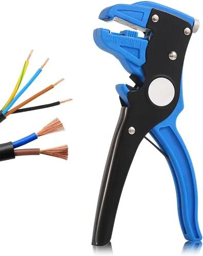 Nuevo pelacables 2024, pelacables autoajustables, pelacables multifuncional crimpeador cortador de cables alicates 2 en 1 pelacables automático y