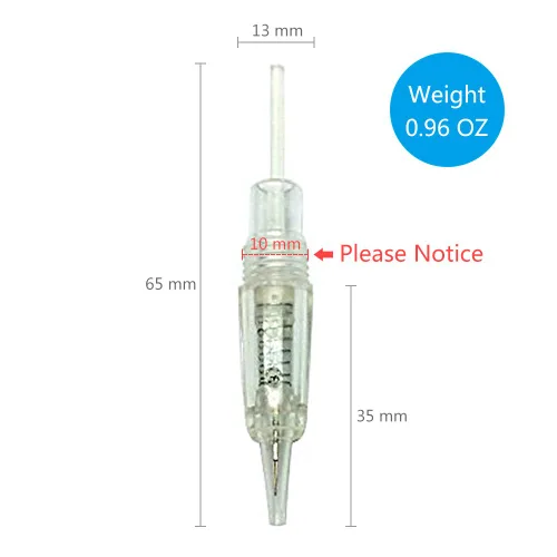 Miniatura 2 de Pinkiou - Máquina de tatuaje permanente para cejas con agujas 1RL