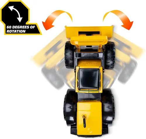Miniatura 8 de Tonka Steel Classics - Cargador frontal fabricado con acero y plástico resistente, camión de construcción de juguete amarillo, niños y niñas, niños