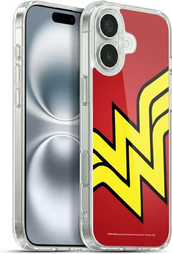 Miniatura 115 de Head Case Designs Funda de gel suave con licencia oficial de Wonder Woman DC Comics Classic Logos compatible con Apple iPhone 7 Plus/iPhone 8 Plus