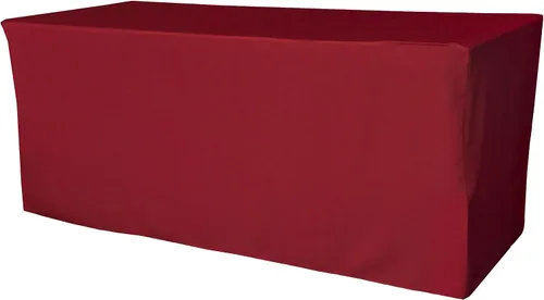 Miniatura 38 de LA Linen Mantel ajustable de popelina de poliéster, 96.2 in de largo x 30.0 in de ancho x 76.2