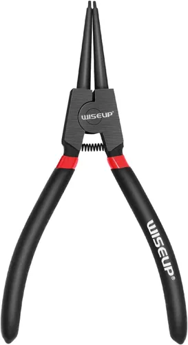 Miniatura 9 de WISEUP Juego de alicates de anillo a presión, 4 piezas de 7 pulgadas, kit de alicates de circlip interno/externo de 7 pulgadas, puntas de mandíbula