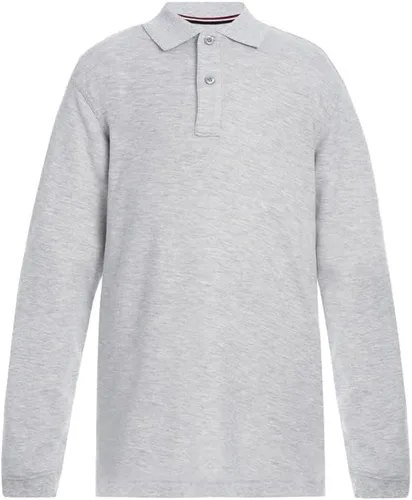 Miniatura 2 de Tommy Hilfiger Camisa de manga larga con cuello polo de piqué para niños