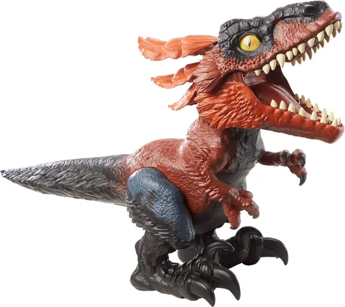 Miniatura 7 de Jurassic World Dominion Uncaged Ultimate Pyroraptor Dinosaur Toy - Figura de acción con movimiento y sonido interactivos