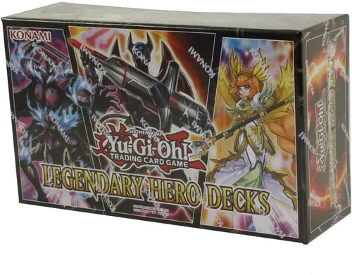 Miniatura 2 de Yu-Gi-Oh! Cards Legendary Hero Decks - 5 Ultra Raras Contiene 150 Cartas Coleccionables