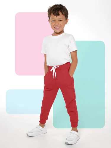 Miniatura 11 de Resinta Paquete de 3 pantalones deportivos de algodón para niños pequeños, pantalones deportivos con bolsillo, ropa de entrenamiento