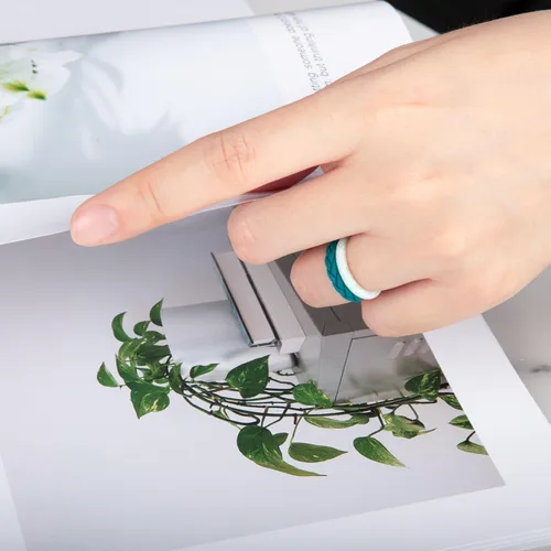 Miniatura 92 de Egnaro Anillos de boda de silicona para ella, conjuntos de novia de goma para mujer, bandas finas, diseño trenzado de hojas apilables con ranuras