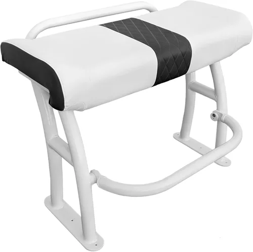 Miniatura 3 de Fishmaster Pro Series - Poste inclinado para barcos de pesca de consola central, respaldo de lujo, soportes de caña, espuma de flujo, compartimento
