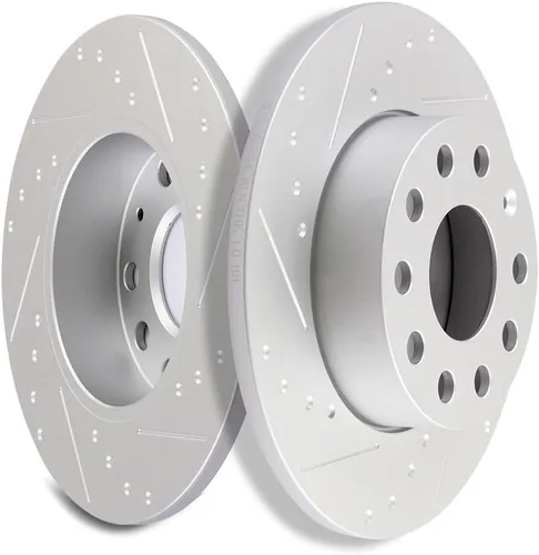 Miniatura 28 de SCITOO Kits de rotores de freno de disco trasero para Jeep Grand Cherokee 1999-2004