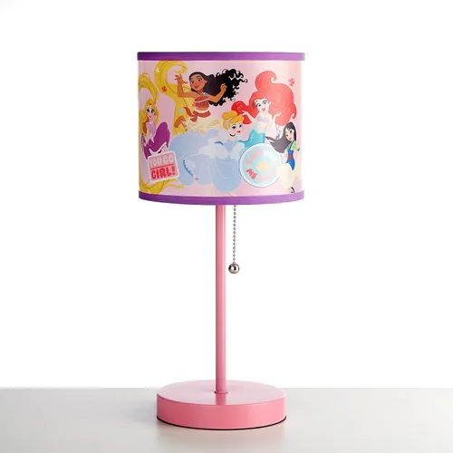 Miniatura 15 de Lámpara de mesa para niños Frozen 2 con cadena de tracción, metal, pantalla decorativa impresa temática