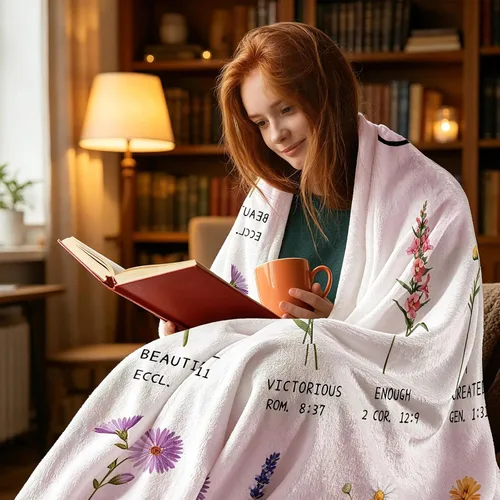 Miniatura 5 de Regalos cristianos para mujer, manta de 60 x 40 pulgadas