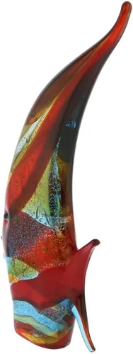 Miniatura 4 de Glass Of Venice Escultura de pez ángel de cristal de Murano - Multicolor