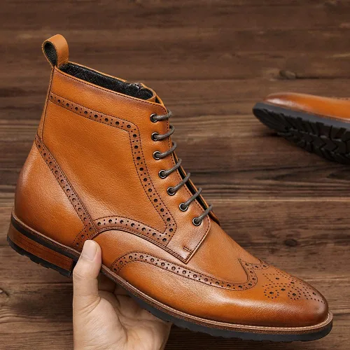 Miniatura 4 de Botas Oxford casuales para hombre, botas de vestir Chukka para hombre