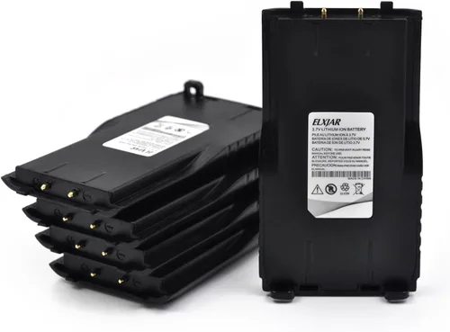 Paquete de 5 baterías de iones de litio de 3.7 V 1000 mAh de repuesto para Walkie Talkie Retevis RT7