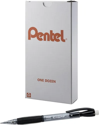 Miniatura 6 de Pentel Champ Starter Set con lápiz automático con plomo, (0.020 in), surtido, paquete de 2 (A2CBP)