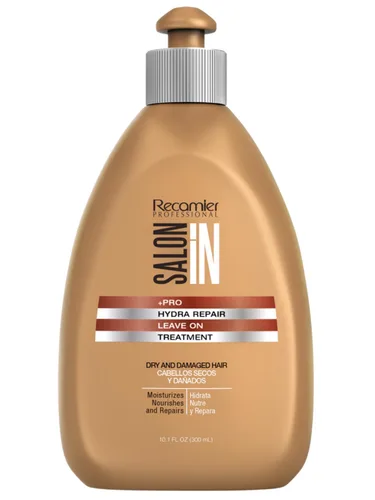 Salon In by Recamier | Acondicionador sin enjuague Hydra Repair | Para cabello seco y dañado | 10.1.fl.oz / 10.1 fl oz