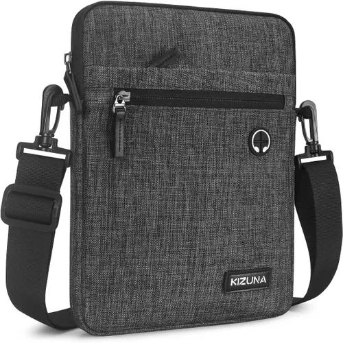 Miniatura 7 de KIZUNA Funda para tablet de 10 pulgadas, resistente al agua para iPad Pro/Surface Go 3/10.5" Galaxy Tab A, color negro