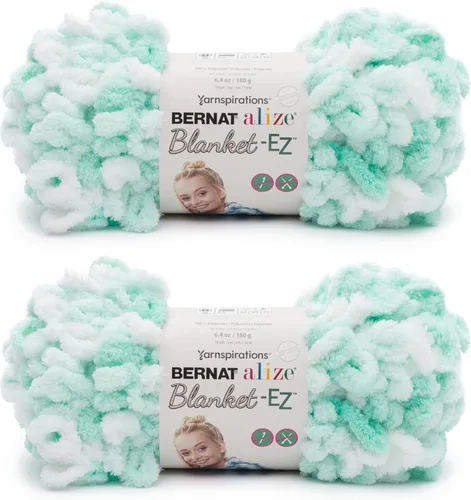 Miniatura 29 de Bernat Alize Blanket-EZ - Ovillo de lana, color crema