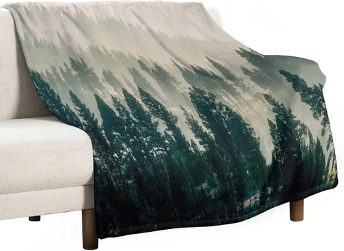 Miniatura 60 de Mantas de franela retro con alces y ciervos, estilo vintage de cabaña campestre rústica de montaña y granja, manta de cama para sofá, silla y cama