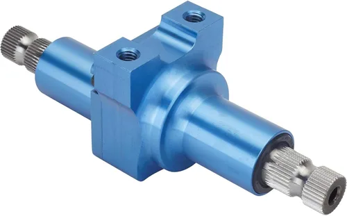 Miniatura 7 de Speedway Motors Acelerador de Dirección 2:1 de Cuerpo Pequeño, 3/4 Pulgadas 36 Estrías, Aluminio Ligero, Acabado Negro Anodizado, Tamaño Compacto