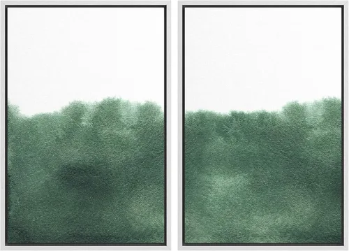 Miniatura 157 de SIGNWIN Lienzo enmarcado para pared, ilustraciones abstractas texturizadas en tonos beige terrosos, arte moderno, decorativo, contemporáneo