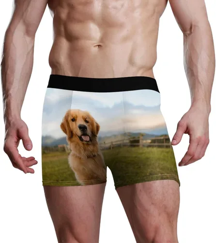 Miniatura 2 de FORMRS Llama - Calzoncillos tipo bóxer para hombre, diseño de alpaca y suave