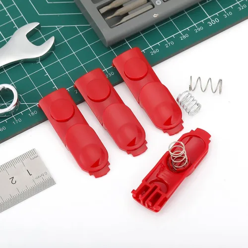 Miniatura 7 de Threehoney Paquete de 4 botones de pestaña de clip de cabezal de limpiador con resorte de repuesto compatible con Dyson V7, V8, V10, V11 y V15