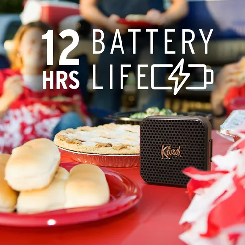 Miniatura 2 de Klipsch El altavoz Bluetooth portátil Austin con un controlador de rango completo de 1.5", clasificación de resistencia al polvo y al agua IP67, 12