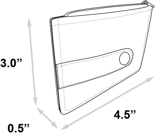 Miniatura 3 de Buckle-Down, Disney, cartera para mujer con 3 ranuras para tarjetas, 1 cremallera para monedas, 1 ranura para identificación con ventana, 4.5 x 3.0