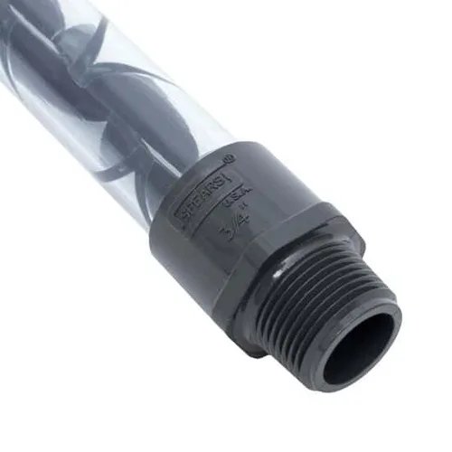 Miniatura 3 de Cole-Parmer Mezclador de tubería de PVC transparente Schedule 40: 3/4 (in) NPT (M), 12 elementos