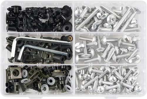 Miniatura 8 de Complete Fairing Bolts Screw Compatible with Versys 650 Compatible with Ninja 650R 1000 Z750 Z1000 ZZR600 ZX6R ZX7R ZX9R ZX10R ZX12R ZX14R