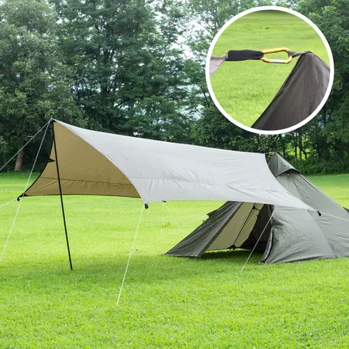 Miniatura 7 de BUNDOK Solo Teepee BDK-75 Single Pole Tent, Compact Storage, Storage Case Included