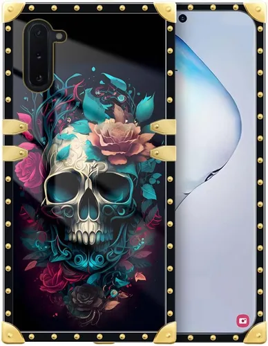 Miniatura 8 de DAIZAG Funda compatible con Samsung Galaxy Note 10 Plus, decoración dorada de mujer de fe, funda protectora de TPU suave antiarañazos