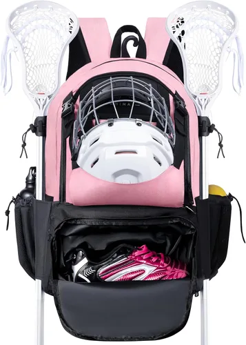 Miniatura 9 de Mochila para lacrosse GoHimal extra grande con soporte para palo de arrastre Tow Stick Holder