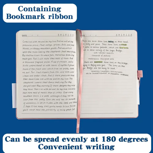 Miniatura 6 de Cuadernos personalizados con bolígrafo, cuadernos A5 personalizables con logotipo/texto/imagen grabados, diarios de escritura diaria con 192 páginas