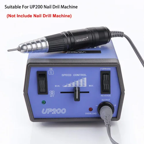 Miniatura 7 de Makartt Taladro de uñas para máquina Up200, paquete de lima eléctrico profesional con brocas de uñas 5 en 1, brocas cónicas de carburo de tungsteno
