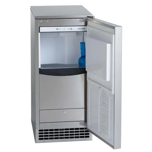 Miniatura 2 de Ice-O-Matic GEMU090 Pearl máquina para hielo autónoma con unidad de aire acondicionado, tecnología de hielo puro, enchufe de 115 voltios