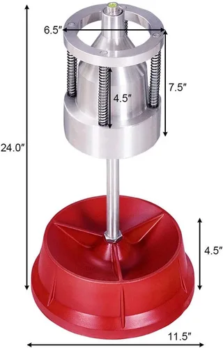 Miniatura 3 de Balanceador de rueda de burbujas portátil con máquina de equilibrio estático de nivel de burbuja Cambiador de neumáticos Equilibrador de reparación