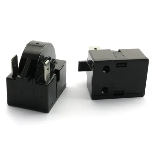 Miniatura 6 de RLECS 2pcs 3 Pin Coolers Compresor Starter QP-02-4.7 PTC Refrigerador Start Relay 4,7 ohm