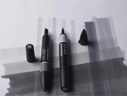 Miniatura 2 de Winsor & Newton, Papel marcador, a prueba de sangrado, A4, 50 hojas, blanco, 20 libras