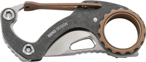 Miniatura 7 de CRKT Compano EDC Cuchillo de bolsillo: Compano para llevar todos los días, junta deslizante, hoja de satén lavado a la piedra negra, mango de acero