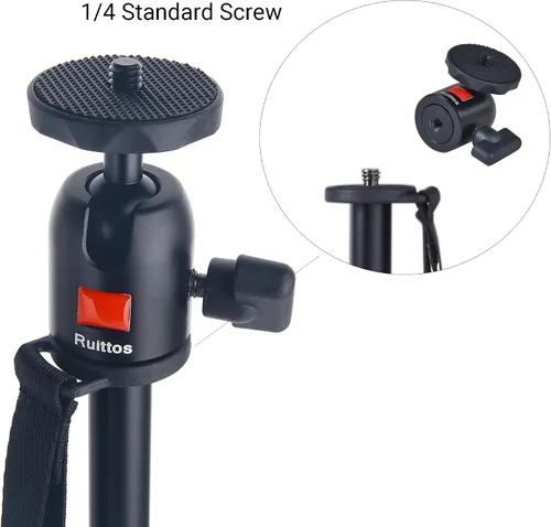 Miniatura 6 de Soporte de trípode compatible con Anker Nebula Capsule Series, mini trípode universal para cámara, soporte de proyector portátil de aleación