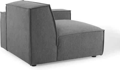 Miniatura 7 de Modway EEI-4112-CHA Restore - Sofá seccional de 3 piezas, color carbón
