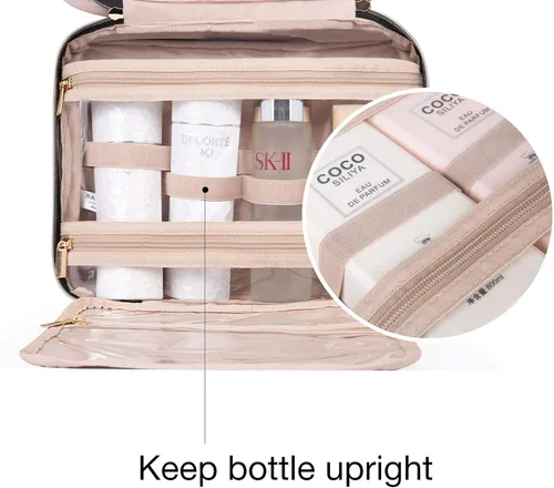 Miniatura 4 de BAGSMART bolsa de aseo con bolsa de viaje, Bagsmart Neceser con bolsa de viaje