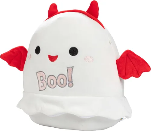 Miniatura 3 de Squishmallows Melfy The Ghost original de 10 pulgadas – Peluche oficial de Jazwares – Almohada coleccionable suave y blanda – Regalo para niños