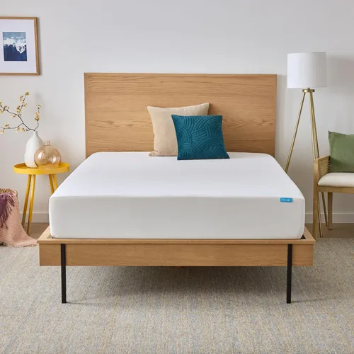 Miniatura 10 de Linenspa Colchón de espuma viscoelástica con infusión de gel de 5 pulgadas, tamaño completo, firme, cama de perfil bajo, colchón en una caja, cama