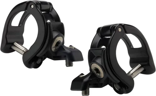 SRAM MatchMaker X - Abrazadera para bañera, color negro, con tornillos de Ti