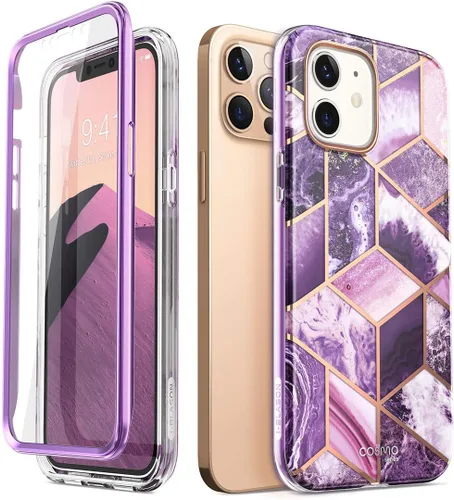 Miniatura 9 de i-Blason Cosmo Series - Funda para iPhone 12 / iPhone 12 Pro 5G de 6.1 pulgadas (versión 2020), funda protectora delgada de cuerpo completo