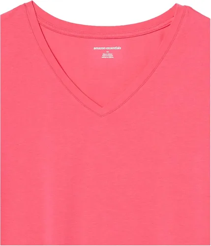 Miniatura 8 de Tienda Essentials Camiseta de manga corta con cuello en V para mujer, multipacks