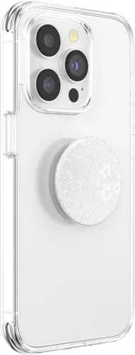 Miniatura 3 de PopSockets Agarre para teléfono con soporte expandible, agarre adhesivo, color blanco fresco